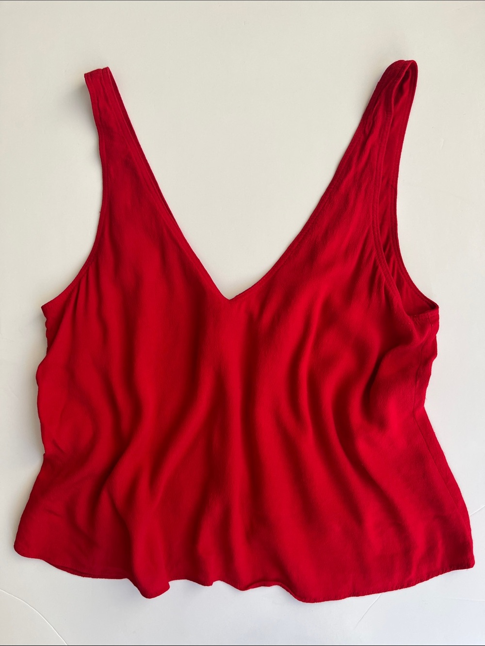 Wilfred Red V-Neck Camisole with tie back Size XS